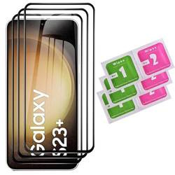 3x SZKŁO HARTOWANE 9D na cały ekran do Samsung Galaxy S23+ Plus