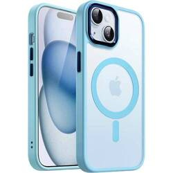 ETUI do iPhone 15 Plus MAGSAFE MATOWE CASE + SZKŁO 9H