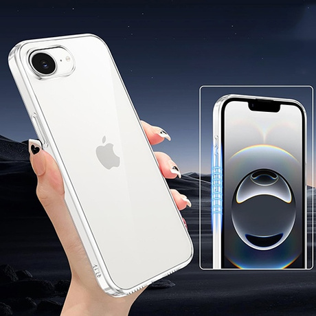 Etui SLIM CASE do iPhone 16e + 2x SZKŁO HARTOWANE