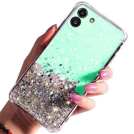 Etui do Samsung Galaxy A03 BROKAT CASE + SZKŁO HARTOWANE