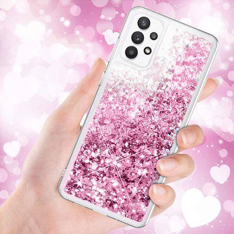 Etui do Samsung Galaxy A32 4G BROKAT LIQUID CASE + SZKŁO HARTOWANE