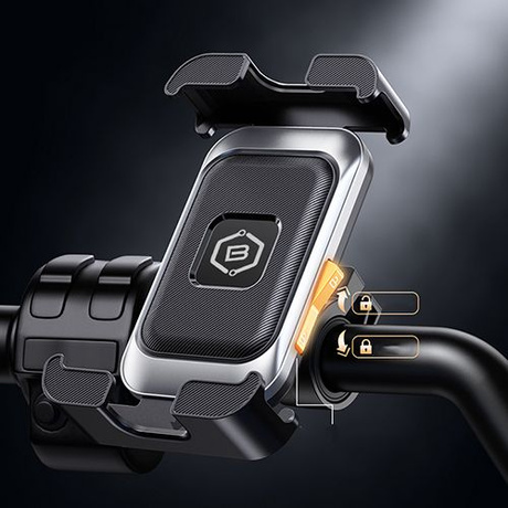 UCHWYT ROWEROWY NA TELEFON MOTOCYKLOWY UCHWYT NA KIEROWNICĘ MOCNY REGULACJA