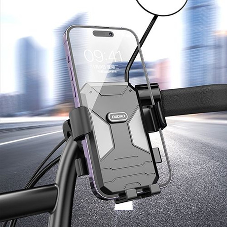 UCHWYT ROWEROWY NA TELEFON MOTOCYKLOWY UCHWYT NA KIEROWNICĘ MOCNY REGULACJA
