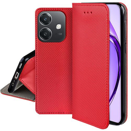 Etui do Oppo A40 / A40m SMART MAGNET CASE + SZKŁO HARTOWANE