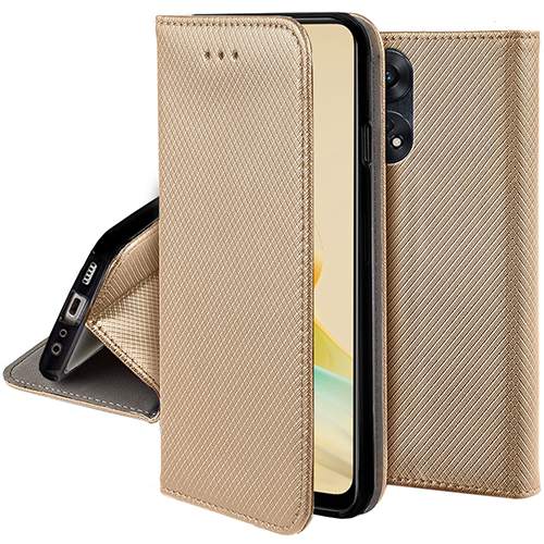 Etui Do Oppo Reno T Smart Magnet Case Szk O Hartowane Etui Na Smartphony Etui Z Klapk