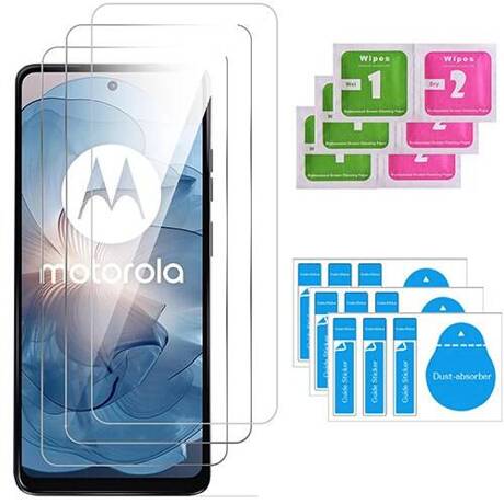 3x SZKŁO HARTOWANE 9H do Motorola Moto G04 / G24 / G24 Power