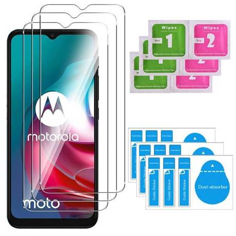 3x SZKŁO HARTOWANE 9H do Motorola Moto G20