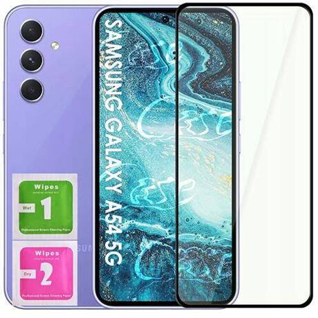 ETUI PANCERNE KARBON do SAMSUNG GALAXY A54 5G + SZKŁO 5D