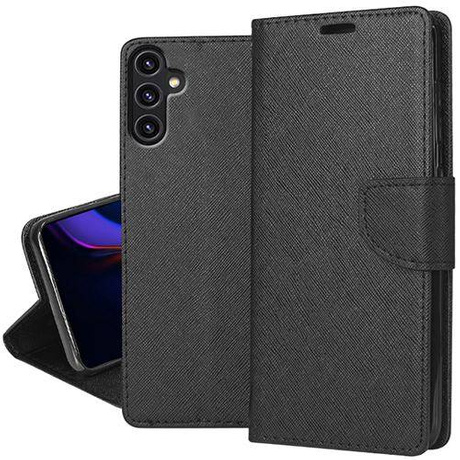 ETUI do Samsung Galaxy A16 4G / 5G PORTFEL CASE Z ZAPINKĄ + SZKŁO SZYBKA 9H