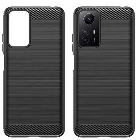 ETUI do XIAOMI REDMI NOTE 12S PANCERNE KARBON CASE + SZKŁO 5D