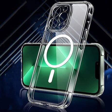 ETUI do iPhone 12 Pro MagSafe Silicone Case + SZKŁO HARTOWANE 5D na cały ekran