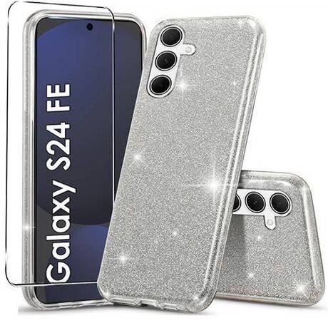 Etui BLING BROKAT CASE do Samsung Galaxy S24 FE + SZKŁO HARTOWANE