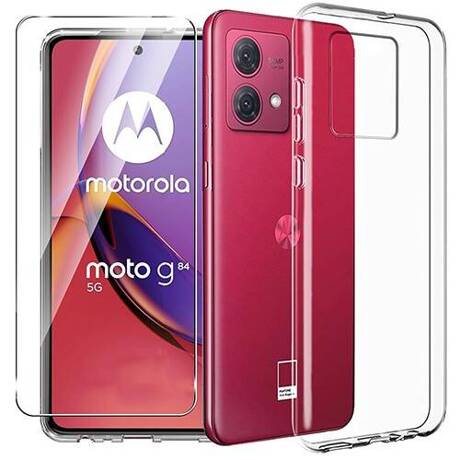 Etui SLIM CASE do Motorola Moto G84 5G + SZKŁO HARTOWANE