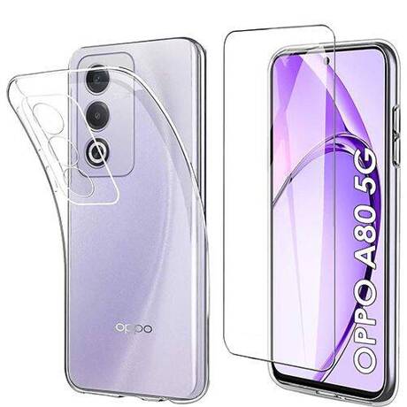 Etui SLIM CASE do OPPO A80 5G + SZKŁO HARTOWANE