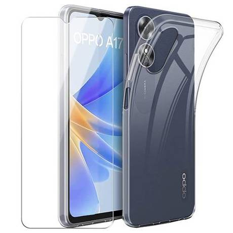 Etui SLIM CASE do Oppo A17 + SZKŁO HARTOWANE