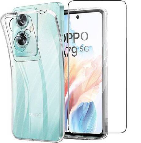 Etui SLIM CASE do Oppo A79 5G + SZKŁO HARTOWANE