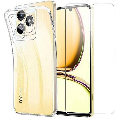 Etui SLIM CASE do Realme Note 50 + SZKŁO HARTOWANE