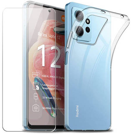 Etui SLIM CASE do Xiaomi Redmi Note 12 + SZKŁO HARTOWANE