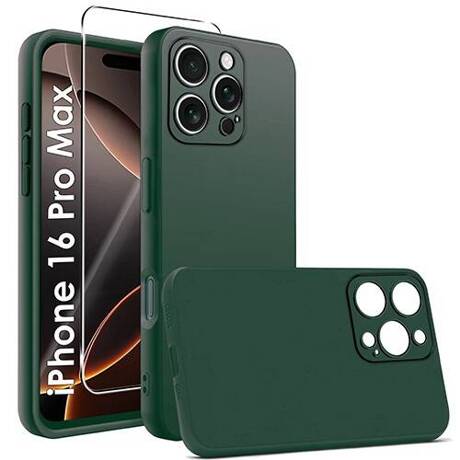 Etui SOFT CASE do iPhone 16 Pro Max + SZKŁO HARTOWANE