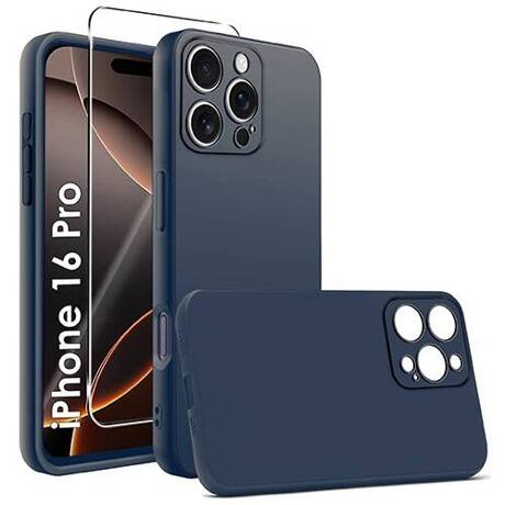 Etui SOFT CASE do iPhone 16 Pro + SZKŁO HARTOWANE