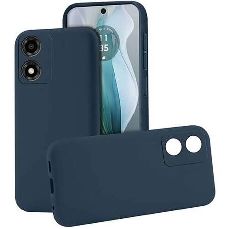 Etui SOFT MATT CASE do Motorola Moto E14 + SZKŁO HARTOWANE