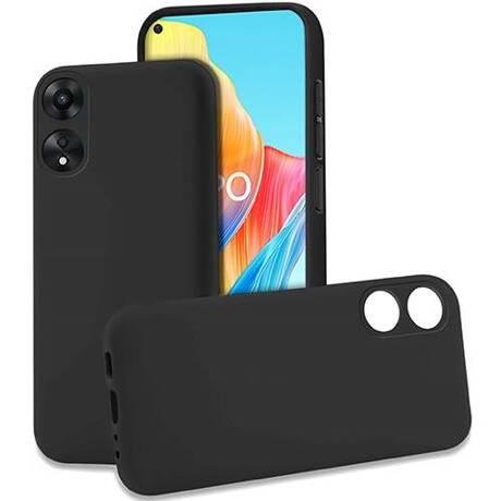 Etui SOFT MATT CASE do Oppo A78 4G + SZKŁO HARTOWANE