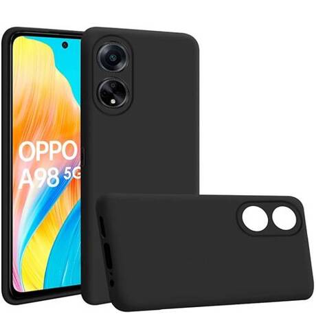 Etui SOFT MATT CASE do Oppo A98 5G + SZKŁO HARTOWANE