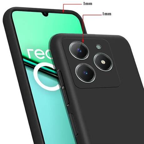 Etui SOFT MATT CASE do Realme C63 / C61 + SZKŁO HARTOWANE