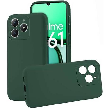 Etui SOFT MATT CASE do Realme Note 60 / C63 / C61 + SZKŁO HARTOWANE