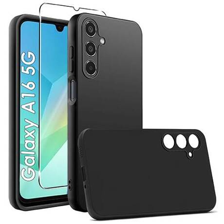 Etui SOFT MATT CASE do Samsung Galaxy A16 5G + SZKŁO HARTOWANE