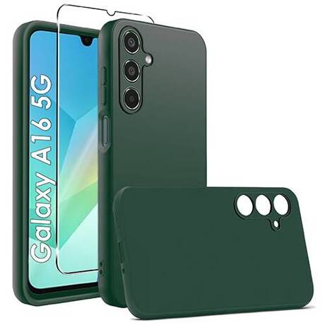 Etui SOFT MATT CASE do Samsung Galaxy A16 5G + SZKŁO HARTOWANE