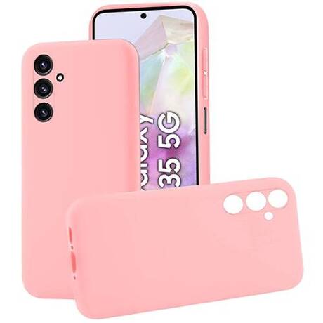 Etui SOFT MATT CASE do Samsung Galaxy A35 5G + SZKŁO HARTOWANE