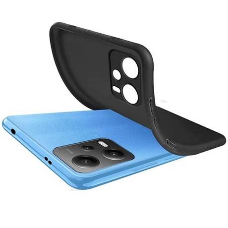 Etui SOFT MATT CASE do Xiaomi Redmi Note 12 5G + SZKŁO HARTOWANE