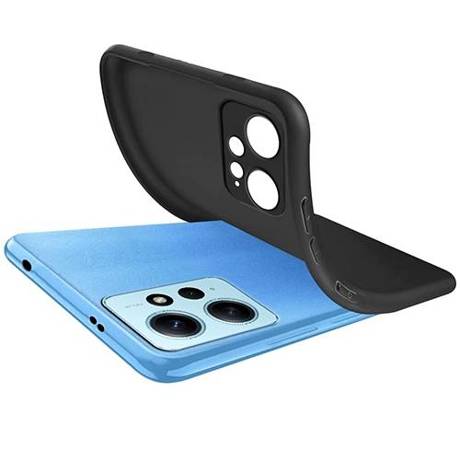 Etui SOFT MATT CASE do Xiaomi Redmi Note 12 + SZKŁO HARTOWANE