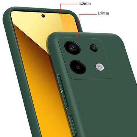 Etui SOFT MATT CASE do Xiaomi Redmi Note 13 5G + SZKŁO HARTOWANE