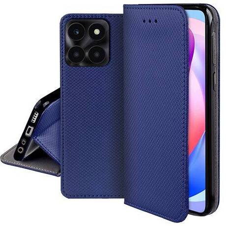 Etui do Honor X6a SMART MAGNET CASE + SZKŁO HARTOWANE SZYBKA