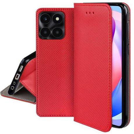 Etui do Honor X6a SMART MAGNET CASE + SZKŁO HARTOWANE SZYBKA