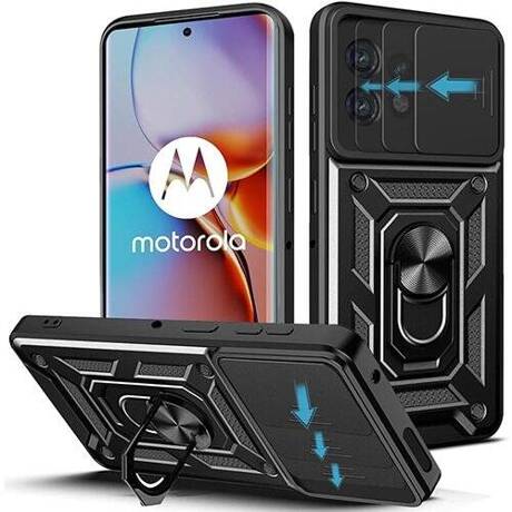 Etui do Motorola Edge 40 Pro SLIDE RING CASE PANCERNE