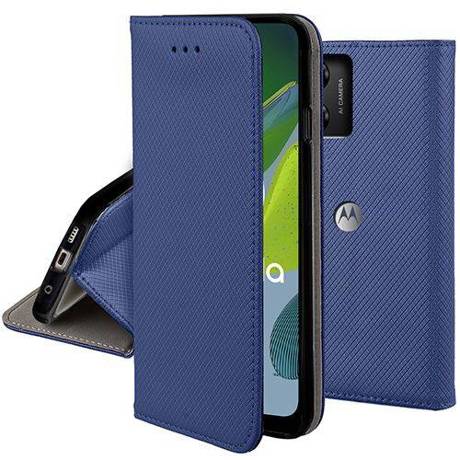 Etui do Motorola Moto E13 SMART MAGNET CASE + SZKŁO HARTOWANE