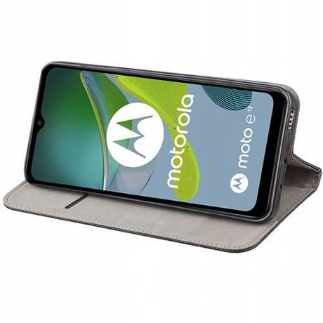 Etui do Motorola Moto E13 SMART MAGNET CASE + SZKŁO HARTOWANE