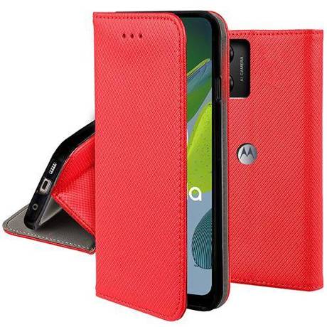 Etui do Motorola Moto E13 SMART MAGNET CASE + SZKŁO HARTOWANE