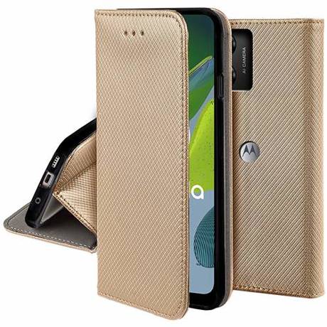 Etui do Motorola Moto E13 SMART MAGNET CASE + SZKŁO HARTOWANE