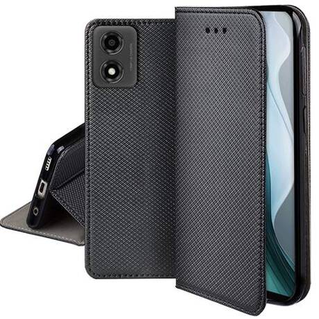 Etui do Motorola Moto E14 SMART MAGNET CASE + SZKŁO HARTOWANE