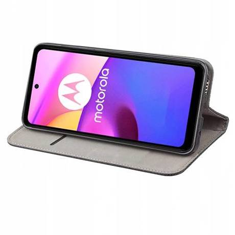 Etui do Motorola Moto E20 SMART MAGNET CASE + SZKŁO HARTOWANE