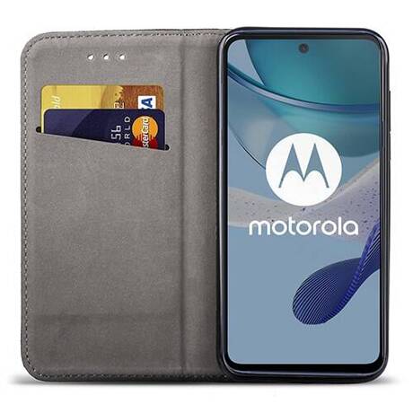 Etui do Motorola Moto G13 / G23 skórzane magnetyczne z klapką + SZKŁO HARTOWANE