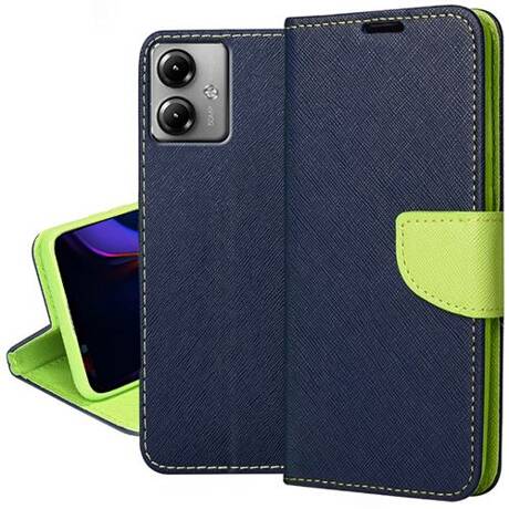 Etui do Motorola Moto G14 Portfel Case + SZKŁO HARTOWANE