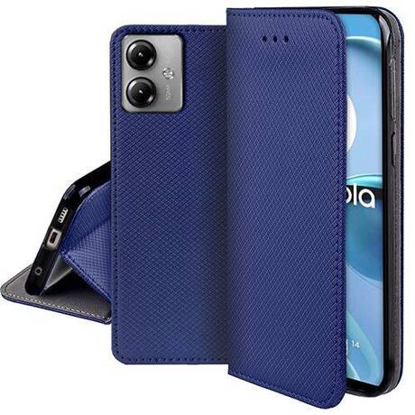 Etui do Motorola Moto G14 SMART MAGNET CASE + SZKŁO HARTOWANE