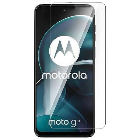 Etui do Motorola Moto G14 WZMACNIANE 360° CLEAR CASE + SZKŁO HARTOWANE