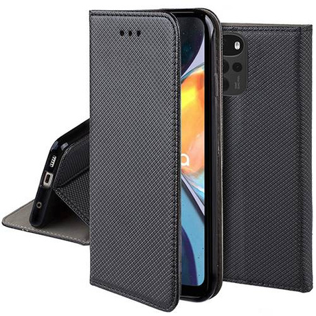 Etui do Motorola Moto G22 SMART MAGNET CASE + SZKŁO HARTOWANE