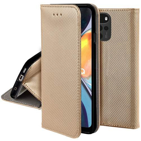 Etui do Motorola Moto G22 SMART MAGNET CASE + SZKŁO HARTOWANE